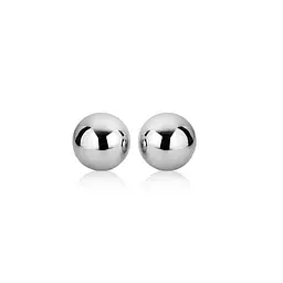 Вагінальні кульки LoveToy Passion Dual Balls, 2 см, сріблястий - мініатюра 4
