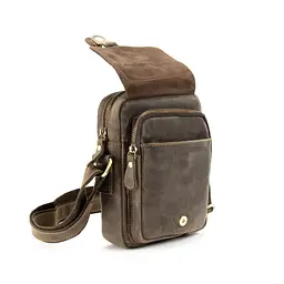 Маленький месенджер вінтажний Tiding Bag M39-1064DB - мініатюра 4