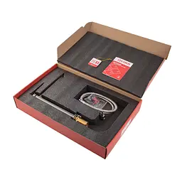 Змішувач для умивальника Koer KB-11028-07 високий KR5296 Графіт - мініатюра 5