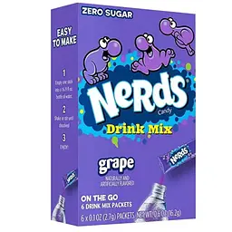 Порошковий напій Nerds PwdMix Grape 6 стіків 16.2 г - мініатюра 2