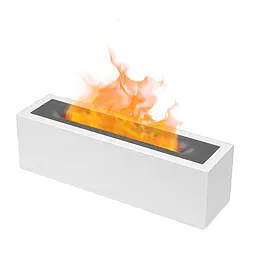 Зволожувач повітря Kinscoter H3 Nordic Style Flame White портативний аромадифузор електричний з ефектом полум'я з двома аромаоліями в подарунок - мініатюра 2