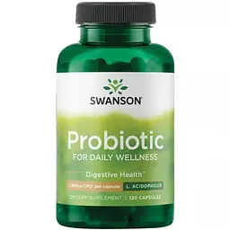 Пробіотик Swanson Probiotic for Daily Wellness 1 Billion Cfu 120 капсул