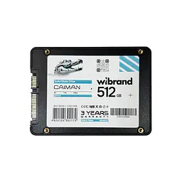 Накопичувач SSD 2.5" 512GB Caiman Wibrand (WI2.5SSD/CA512GB) - мініатюра 2