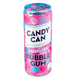 Напій газований Candy Can Bubblegum зі смаком жувальної гумки 330 мл ж/б 