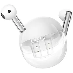 Бездротові навушники QCY AilyBuds Clear (T32) білі - мініатюра 2