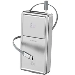 Портативний ЗП Power Bank Amaya APB-F231 45W with display and cable 20000 mAh Silver