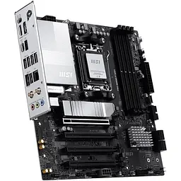 Материнська плата MSI AM5 PRO B850M-P WIFI, B850, 4xDDR5, Int.Video (CPU), 4xSATA3, 3xM.2, 1xPCI-E 5.0 x16, 3xPCI-E 3.0 x16, ALC897, Realtek 8126VB 5Gb, WiFi 7, Bluetooth 5.4, 9xUSB 3.2 / 8xUSB 2.0, HDMI/DP, Micro ATX - мініатюра 4