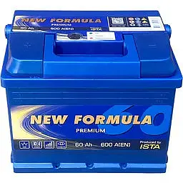 Автомобільний акумулятор New Formula Premium 6СТ-60Ah (+/-) 600А (EN) - мініатюра 2