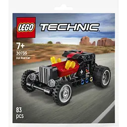 Конструктор LEGO Technic Автомобіль Хот-род 83 деталі (30735) - мініатюра 4