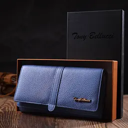 Жіночий шкіряний гаманець Tony Bellucci 18.5х10х3.5 см acs0029454 - мініатюра 8