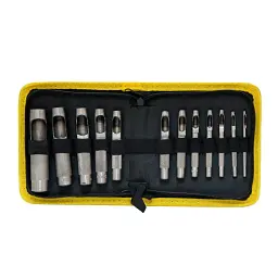 Пробійник Sigma 12шт 3-10, 12, 14, 16, 19мм (чохол) (4328431) - мініатюра 2