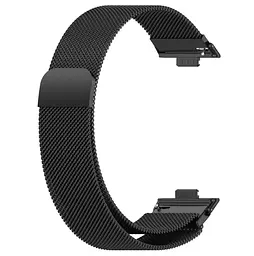 Міланський сітчастий ремінець Primolux для годинника Huawei Watch Fit 3 Black - мініатюра 2