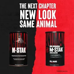 Комплекс для покращення продуктивності й росту м`язів Universal Nutrition Animal М-Stak 21 пакетик - мініатюра 4