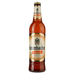 Пиво Krombacher Wheat, світле, нефільтроване, 5,3%, 0,5 л