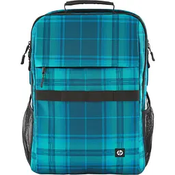 Рюкзак для ноутбука HP 16.1" Campus Tartan Plaid блакитний