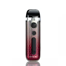 Под-система електронна сигарета Smok Novo 5 30 W Pod System 900 mAh 2 ml Silver Red Cobra (12398) - мініатюра 2