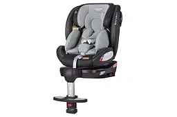 Дитяче автокрісло CRL-15801 "Asteroid+" Marble Grey 0+1/2/3 ISOFIX з поворотом та опорною стійкою CARRELLO