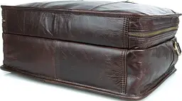 Чоловіча шкіряна сумка Vintage 38х26,5х15 см 000154327 - мініатюра 3