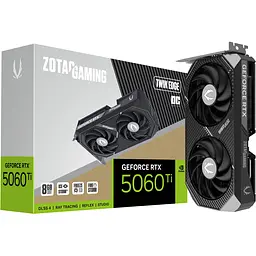 Відеокарта Zotac GeForce RTX 5060 Ti 8GB Twin Edge OC (ZT-B50610H-10M) EU [145639]