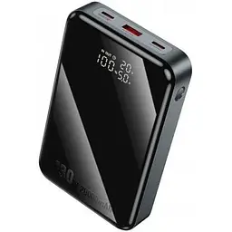 Зовнішній акумулятор Hoco Q30A Fast charge 130W 20000mAh чорний 6942007634069 - мініатюра 3