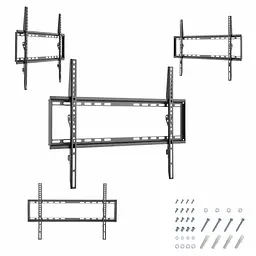 Кронштейн Gembird WM-70F-03 2х66,5х42,2 см Чорний (110623969) - мініатюра 5