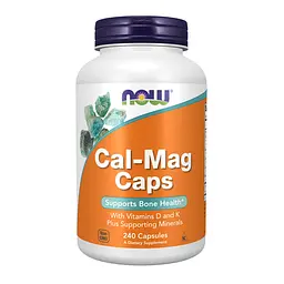 Магній Cal-Mag Caps - 240 капсул для м’язів і нервової системи
