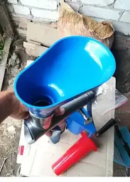 Соковижималка ручна алюмінієва для томатів, овочів і фруктів Леда СВ-2 83742 - мініатюра 5
