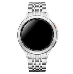 Металевий ремінець Primolux Steel Link для годинника Samsung Galaxy Watch 4 Classic 42 мм SM-R880 Silver - мініатюра 4