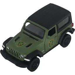 Машинка TechnoDrive серії Шеврони Героїв JEEP WRANGLER RUBICON "ОК "ПІВНІЧ""