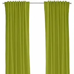Штори на кухню та в кімнату Cosas Grass 180х270 см 2 шт авокадо (Curtains_13Avocado_DUK)