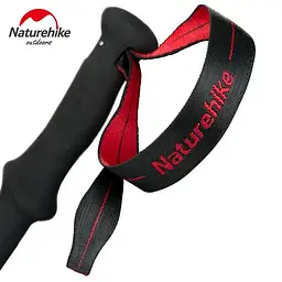 Трекінгова палиця 3-секційна Naturehike ST06 NH17D006-D срібляста - мініатюра 2