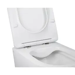 Набір: Qtap інсталяція 3 в 1 Nest QT0133M425 з панеллю змиву квадратною QT0111M06028CRM + унітаз з сидінням Jay QT07335176W - мініатюра 5