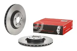 Диск гальмівний вентильований Ford Focus II-III, Kuga II, Transit 04-25р Brembo (09.C542.11) - мініатюра 2