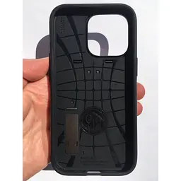 Оригінальний протиударний чохол Spigen Slim Armor для Apple Iphone 13 Pro (6.1") Gunmetal ACS03303 - мініатюра 5