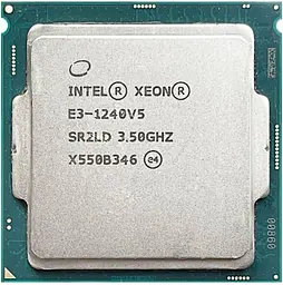 Процесор Intel Xeon E3 1240 v5 (CM8066201921715) (Socket 1151, 8T, 3.9 ГГц, Tray) Б/в
