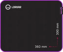 Ігрова поверхня Lorgar Main 313 Black-Purple (LRG-GMP313) - мініатюра 2