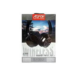 Навушники Aspor S1002 Bluetooth- чорний - мініатюра 4