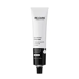 Балансувальна глиняна маска для обличчя Re.Care Balancing Clay Mask, 45 мл