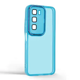 Защитный чехол для Infinix Hot 60 5G, Shade, синий, TPU+PC, матовый, защита всего корпуса, панель-накладка, противоударный, с высокими бортами, амортизирует удары при падениях, ArmorStandart (ARM88249) - мініатюра 2