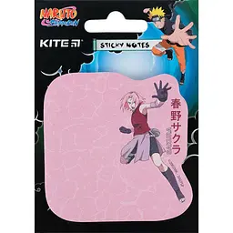 Блок/зам. липк. краєм 70х70мм 50арк. Kite Naruto NR23-298-2