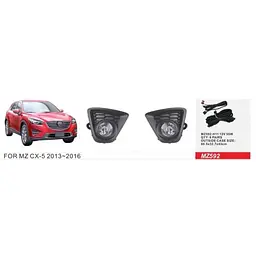 Фари дод. модель Mazda CX-5 2015-17/MZ-592/H11-55W/ел.проводка