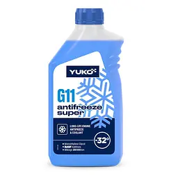 Антифриз YUKO -32°С Super G11 синій 1л 4823110404393