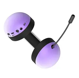 Ігрові навушники бездротові з мікрофоном HATOR HH-30-WV PRO Hellyberry Wireless White-Violet gradient - мініатюра 6