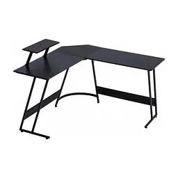 Комп'ютерний стіл GT Racer T-1741 Black (T-1741 (130x130x45x73) Black) - мініатюра 3