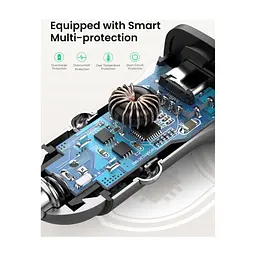 Зарядний пристрій Ugreen CD130 20W USB + Type-C PD Car Charger (Gray) (30780) - мініатюра 6