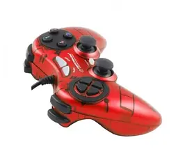 Геймпад GX400 "Fighter", Dark Red, USB, вібрація Esperanza teh0028542 - мініатюра 2