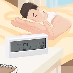 Годинник-термогігрометр Kaco Lemo Timer K1422 білий [104377] - мініатюра 5