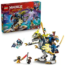 Конструктор LEGO Ninjago Розбійник: Робот-вершник на драконі 584 деталі (71843) - мініатюра 4