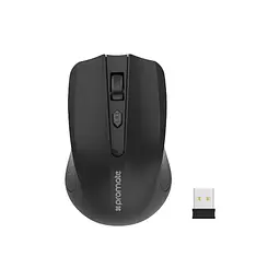 Мишка Promate Clix-8 Wireless Black (clix-8.black) - мініатюра 1