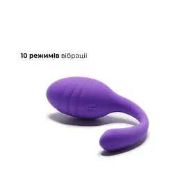 Віброяйце зі стимулятором клітора Adrien Lastic Smart Dream II з пультом LRS, можна під одяг - мініатюра 3